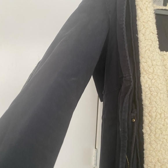 Zara Basics Parka Puffer Coat - Picture 3 of 7